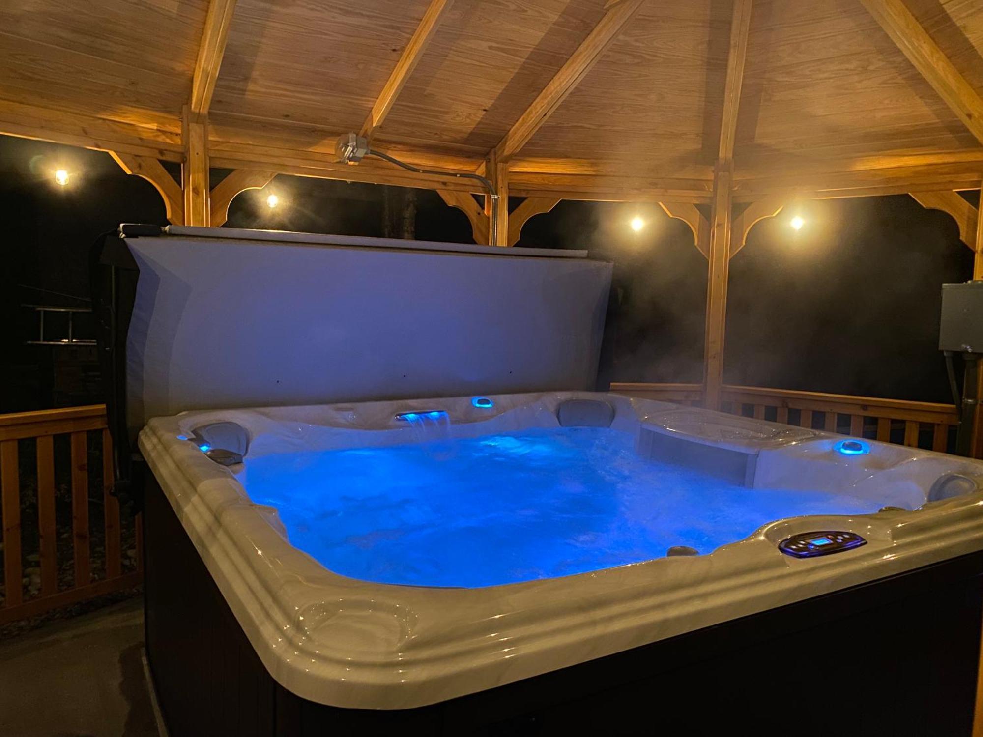 Talkeetna Log Cabin With Hot Tub Unit 1 外观 照片
