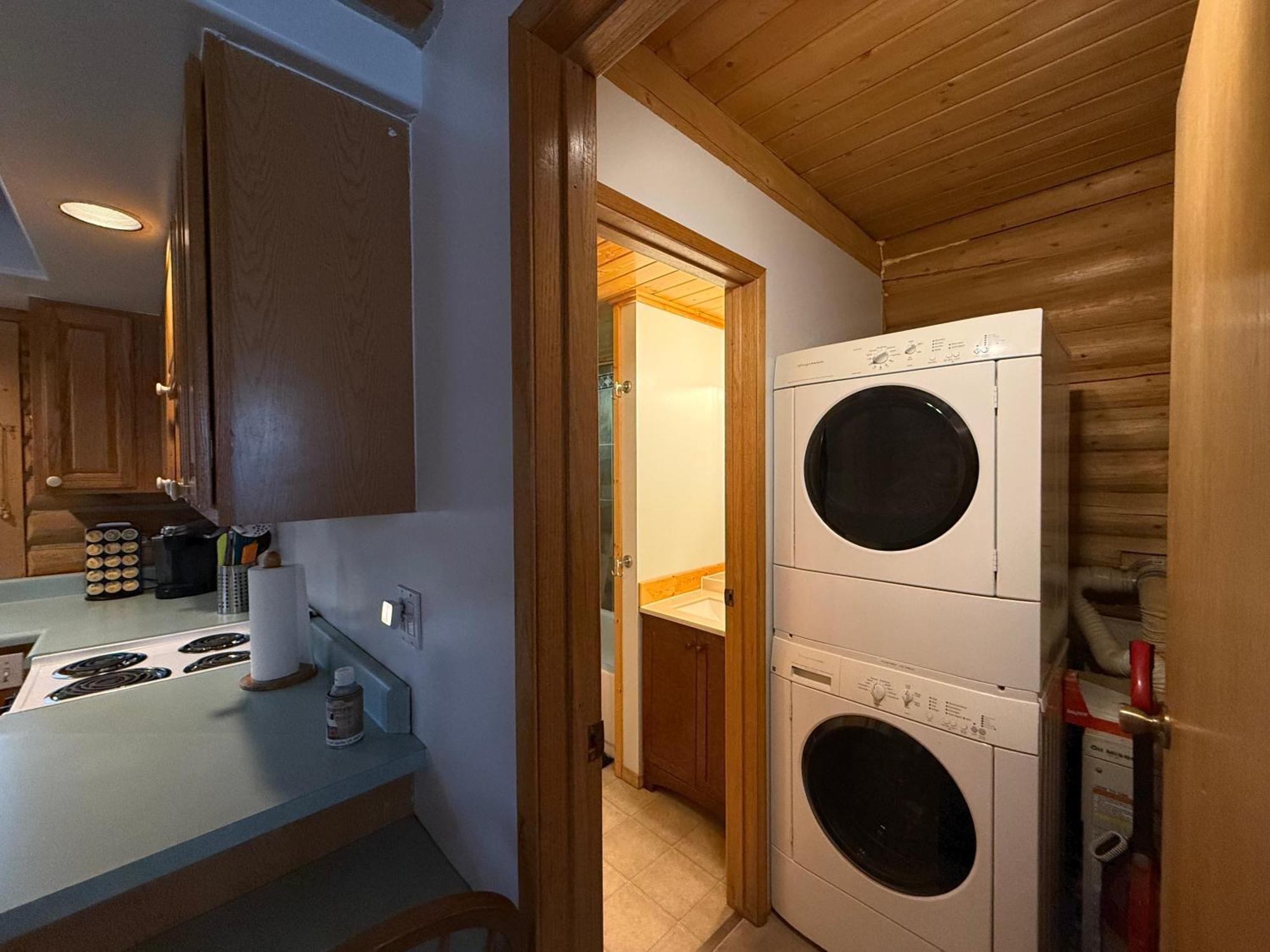 Talkeetna Log Cabin With Hot Tub Unit 1 外观 照片