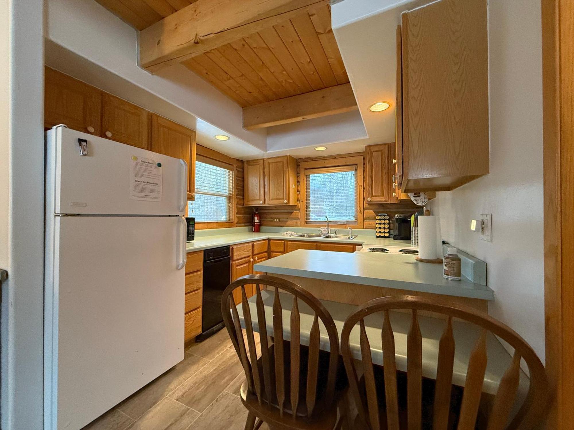 Talkeetna Log Cabin With Hot Tub Unit 1 外观 照片